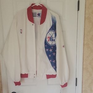 NEW! Vintage 90s CHAMPION PHILADELPHIA 76ers Jacket